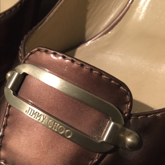 COPY - Jimmy Choo bronze heels - Picture 2 of 8